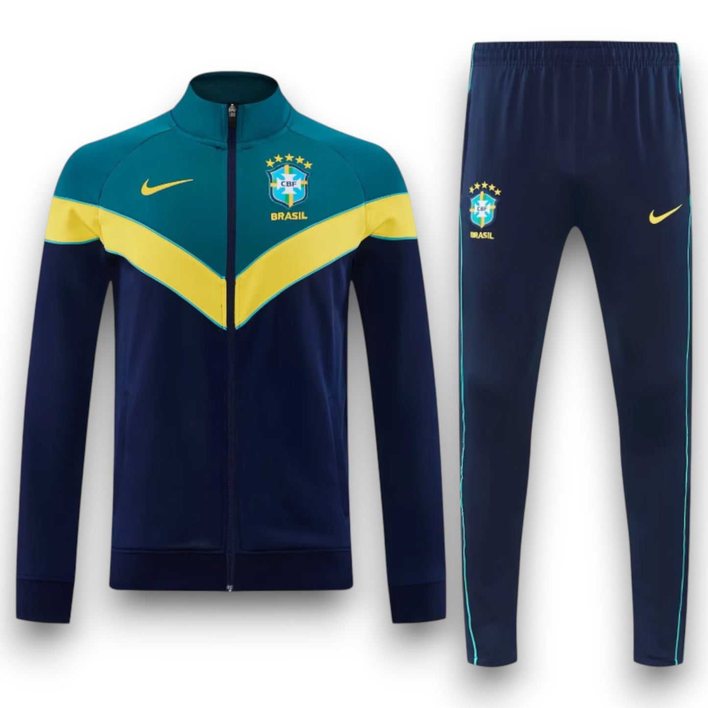 Chándal Brasil 2026-2027 Green - Cremallera