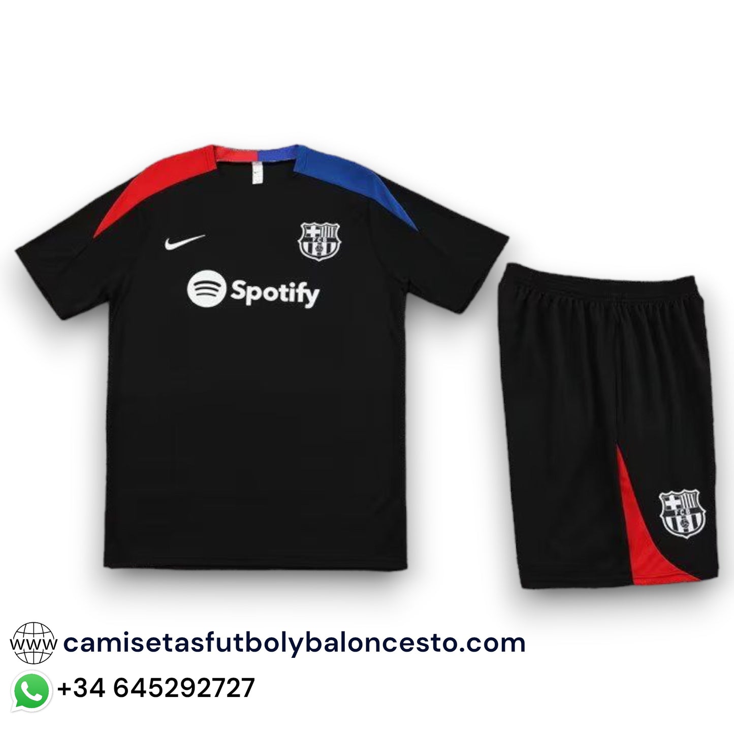 Conjunto Barcelona 2023-2024 Alternativo 10 - Entrenamiento