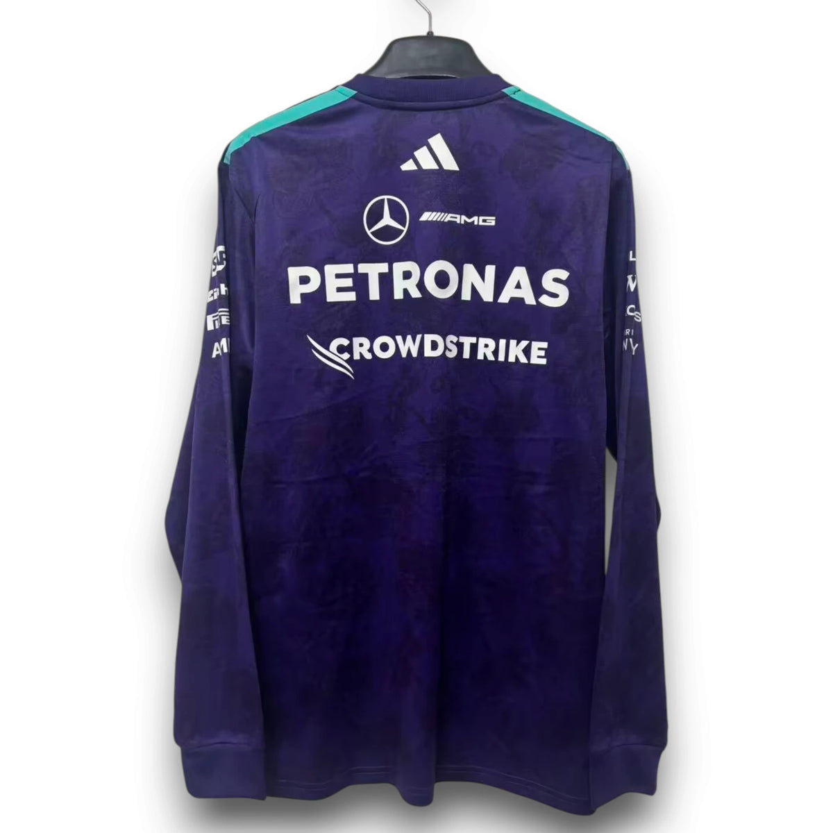 Camiseta Equipo Mercedes 2026-2027 Purple Manga Larga