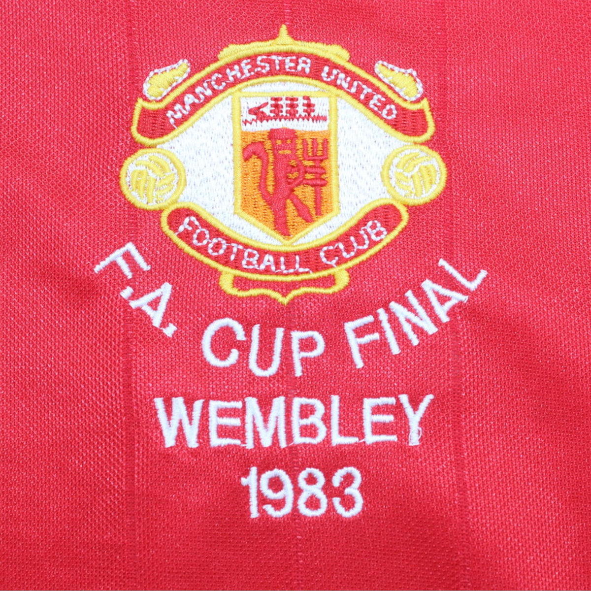 Camiseta Manchester United 1983-1984 Local Final FA Cup