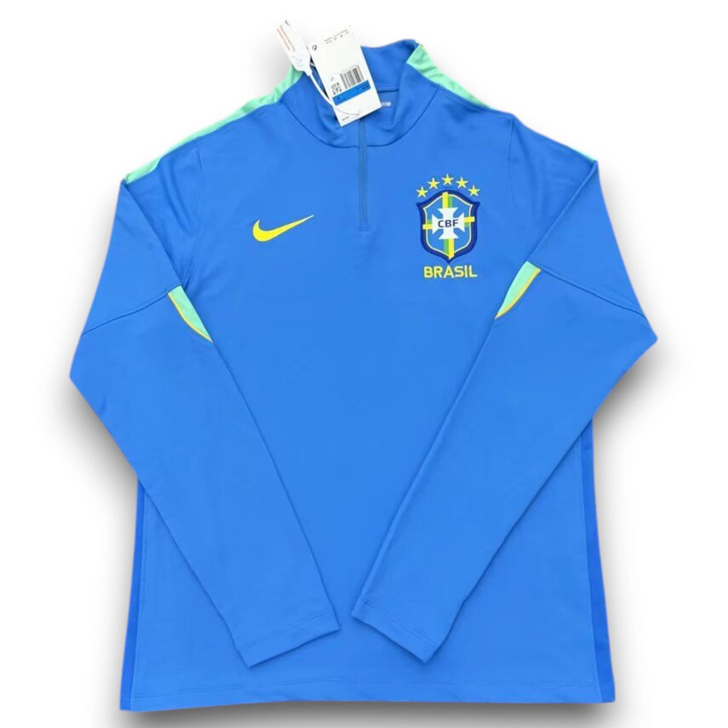 Sudadera Brasil 2026-2027 Azul - Entrenamiento