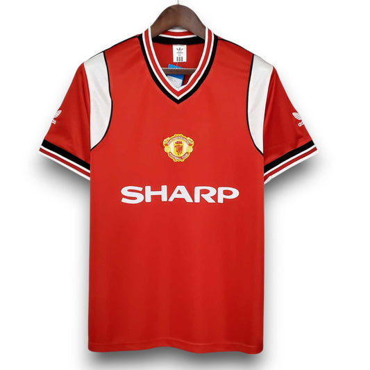 Camiseta Manchester United 1985-1986 Local