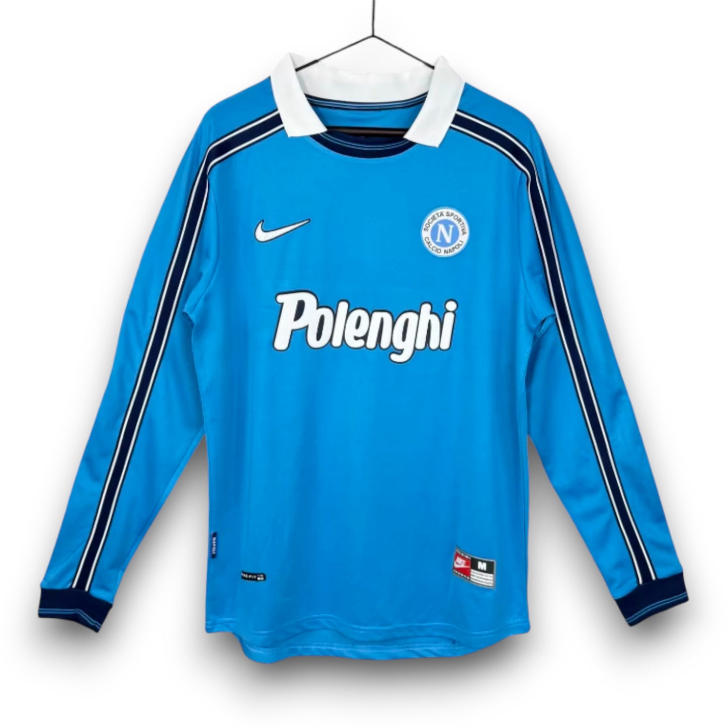 Camiseta Nápoles 1998-1999 Local - Manga Larga