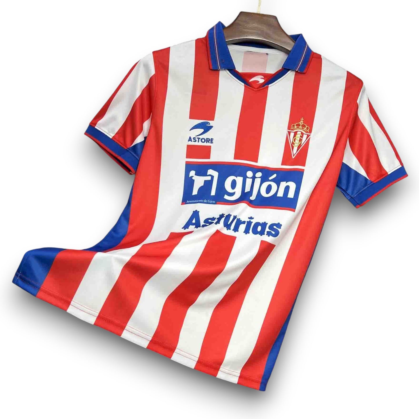 Camiseta Sporting Gijon 2001-2002 Local