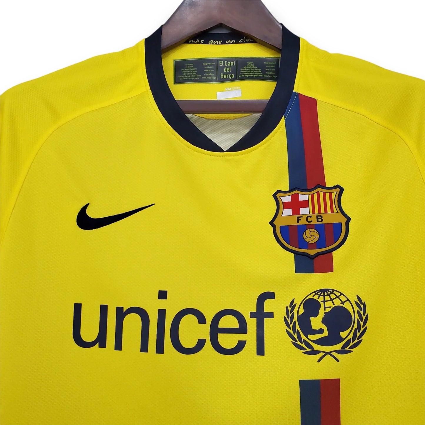 Camiseta Barcelona 2008-2009 Visitante