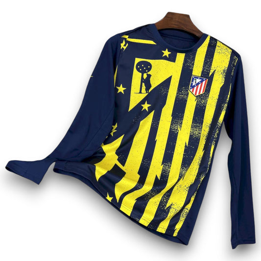 Camiseta Atletico de Madrid 2025-2026 Pre-partido Visitante Manga Larga