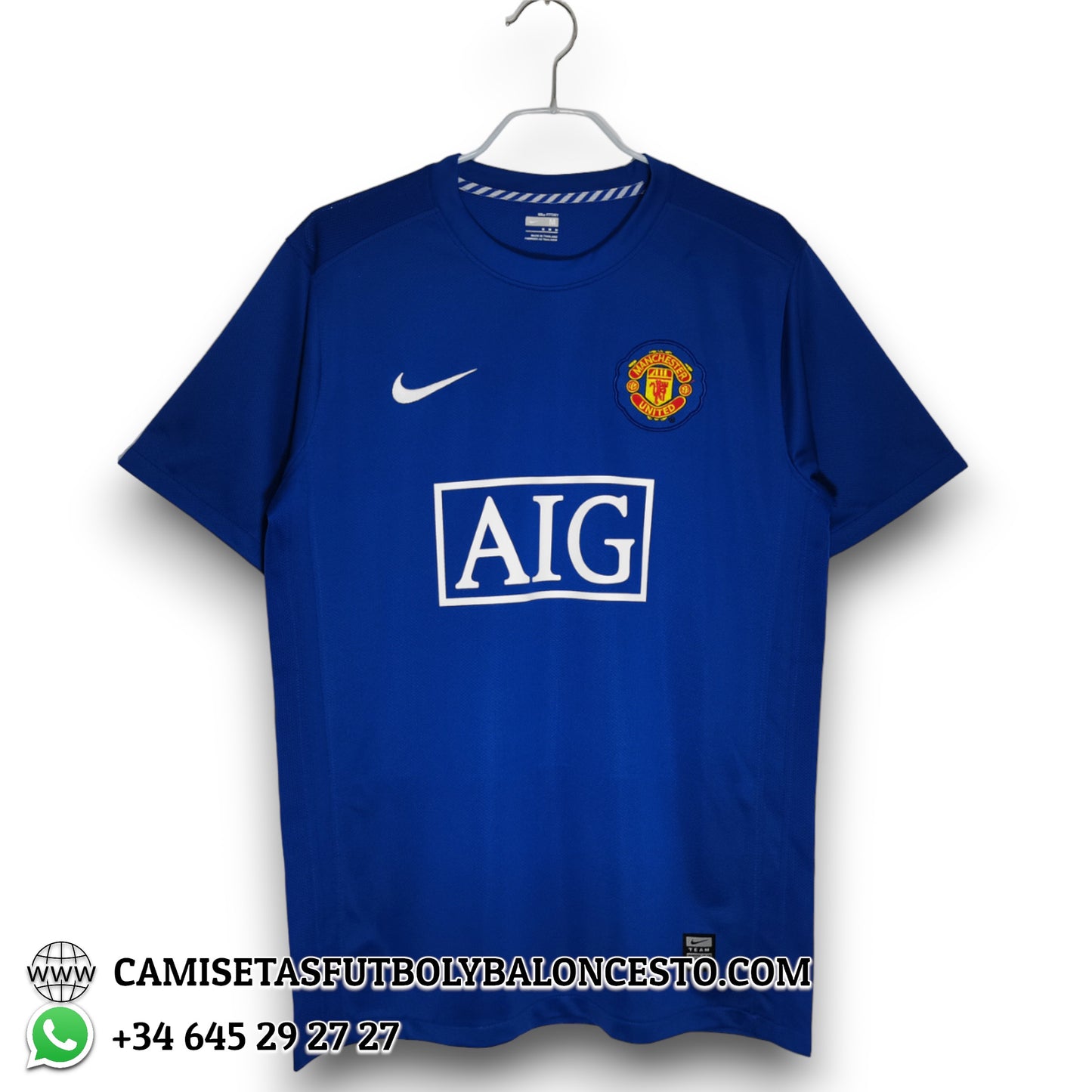 Camiseta Manchester United 2008-2009 Alternativa