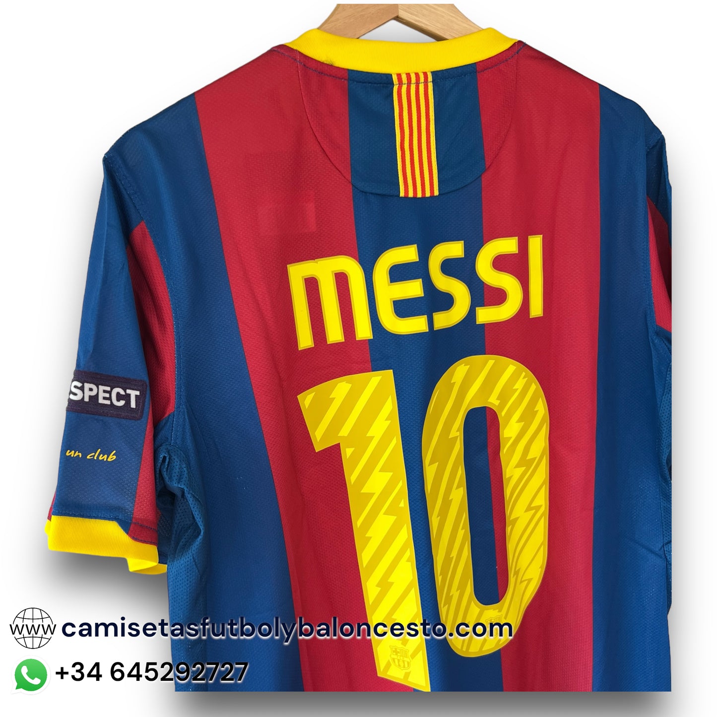 Camiseta Barcelona 2010-2011 Local