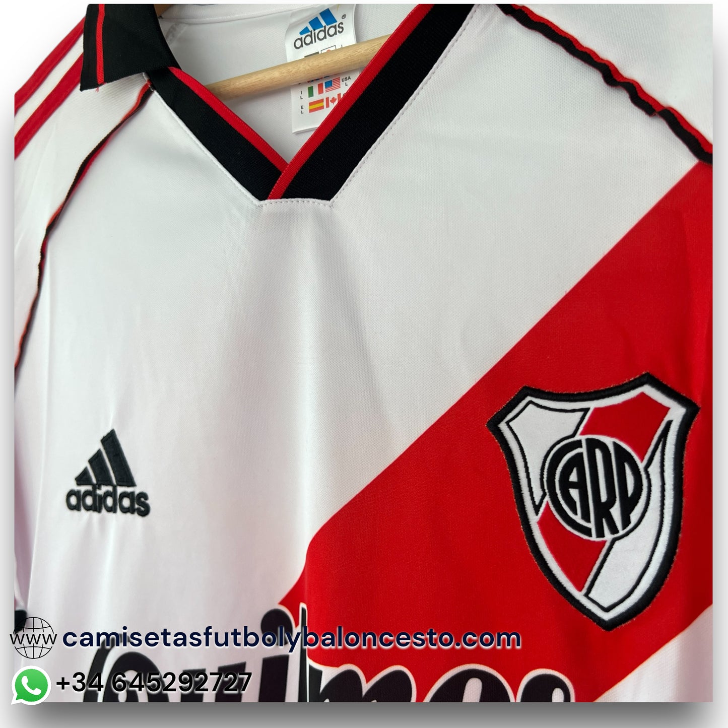 Camiseta River Plate 2000-2001 Local