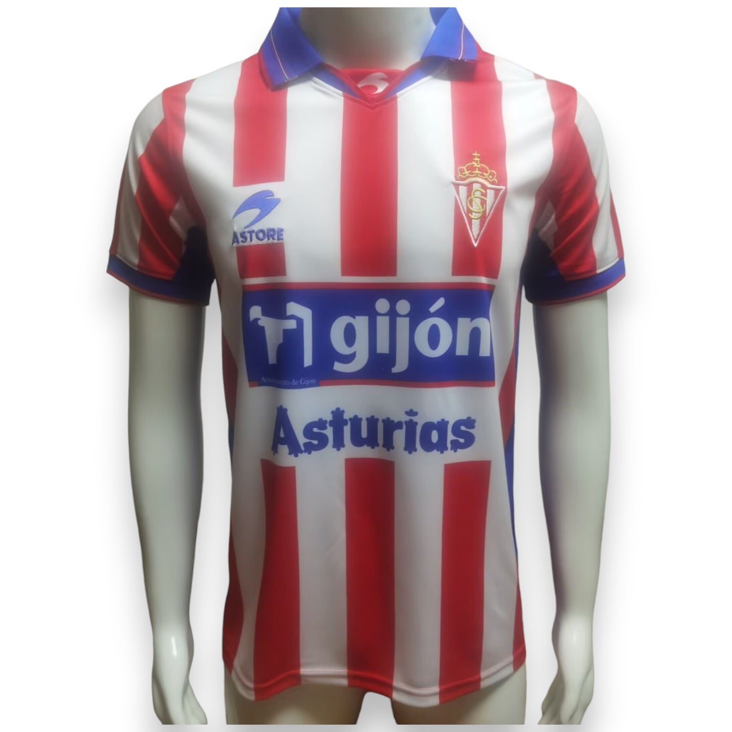 Camiseta Sporting Gijon 2001-2002 Local
