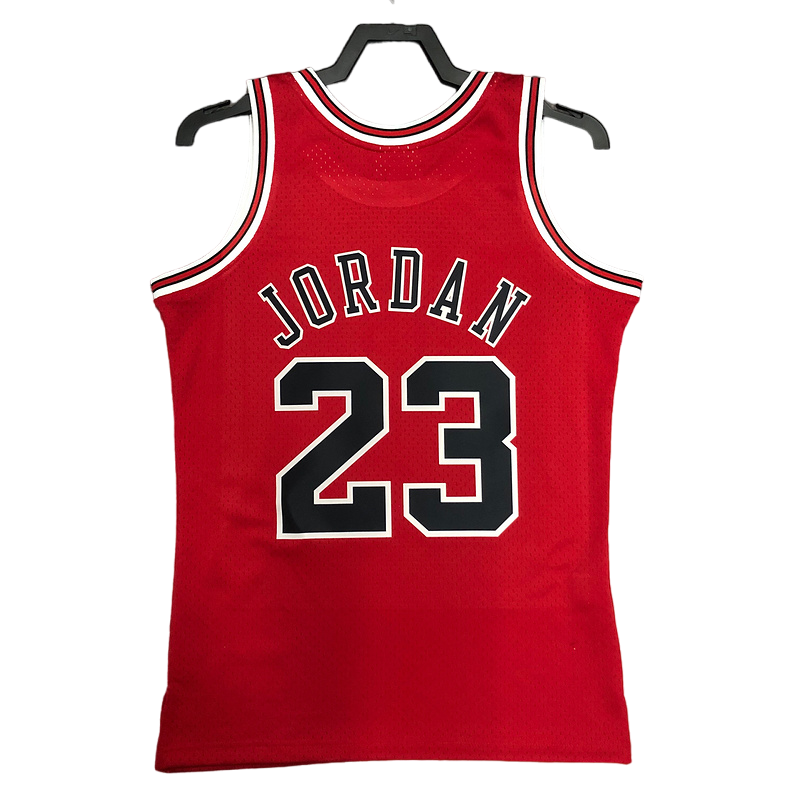 Camiseta Chicago Bulls Jordan - Mitchell & Ness- Red