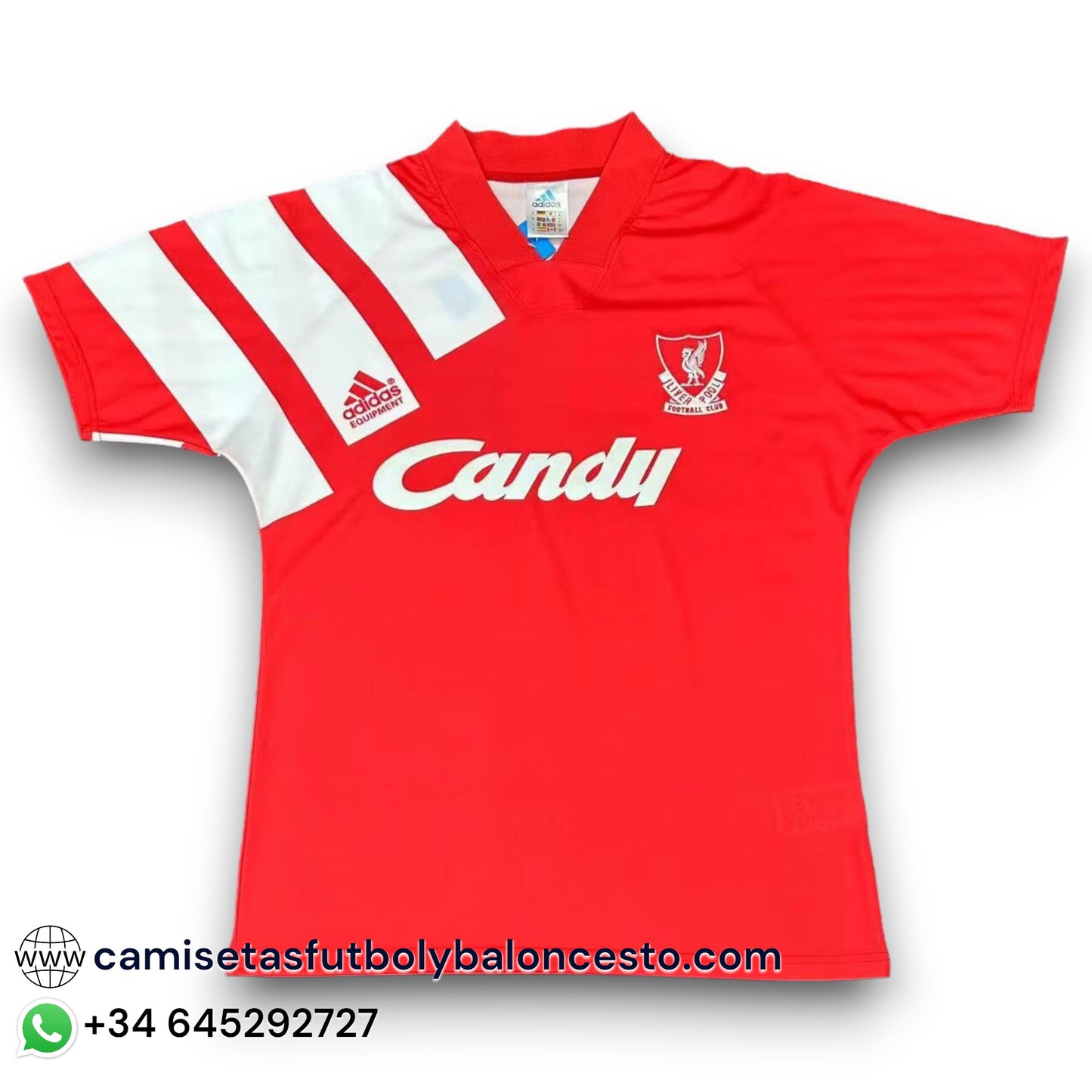 Camiseta Liverpool 1992 Local