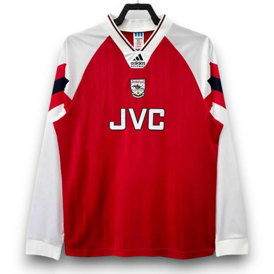 Camiseta Arsenal 1992-1994 Local Manga Larga