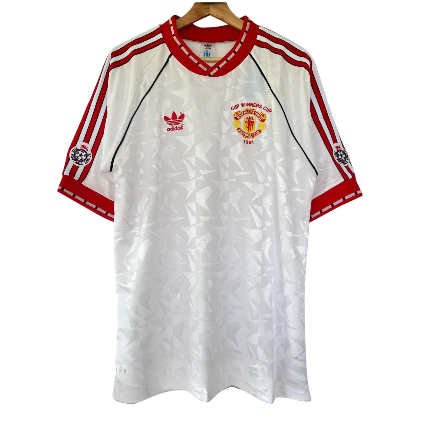 Camiseta Manchester United 1990-1991 Local Campeones Europa