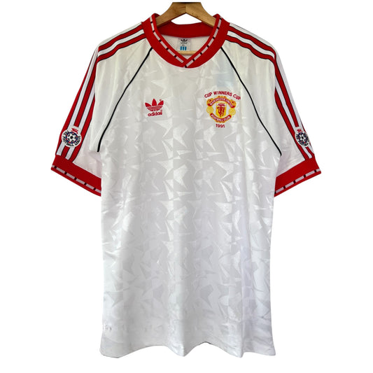 Camiseta Manchester United 1990-1991 Local Campeones Europa