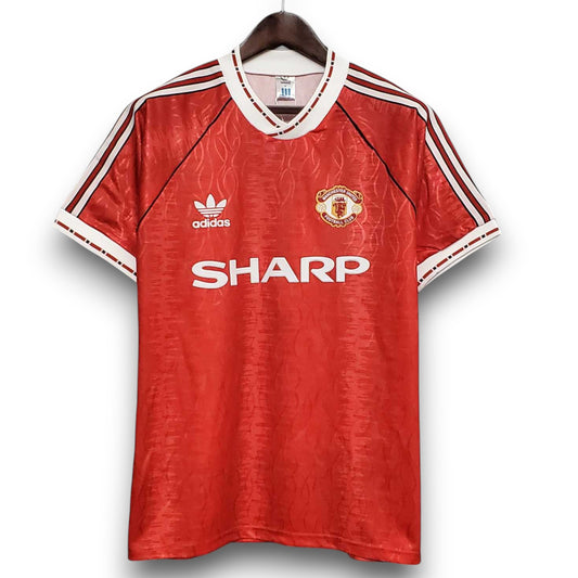 Camiseta Manchester United 1990-1992 Local