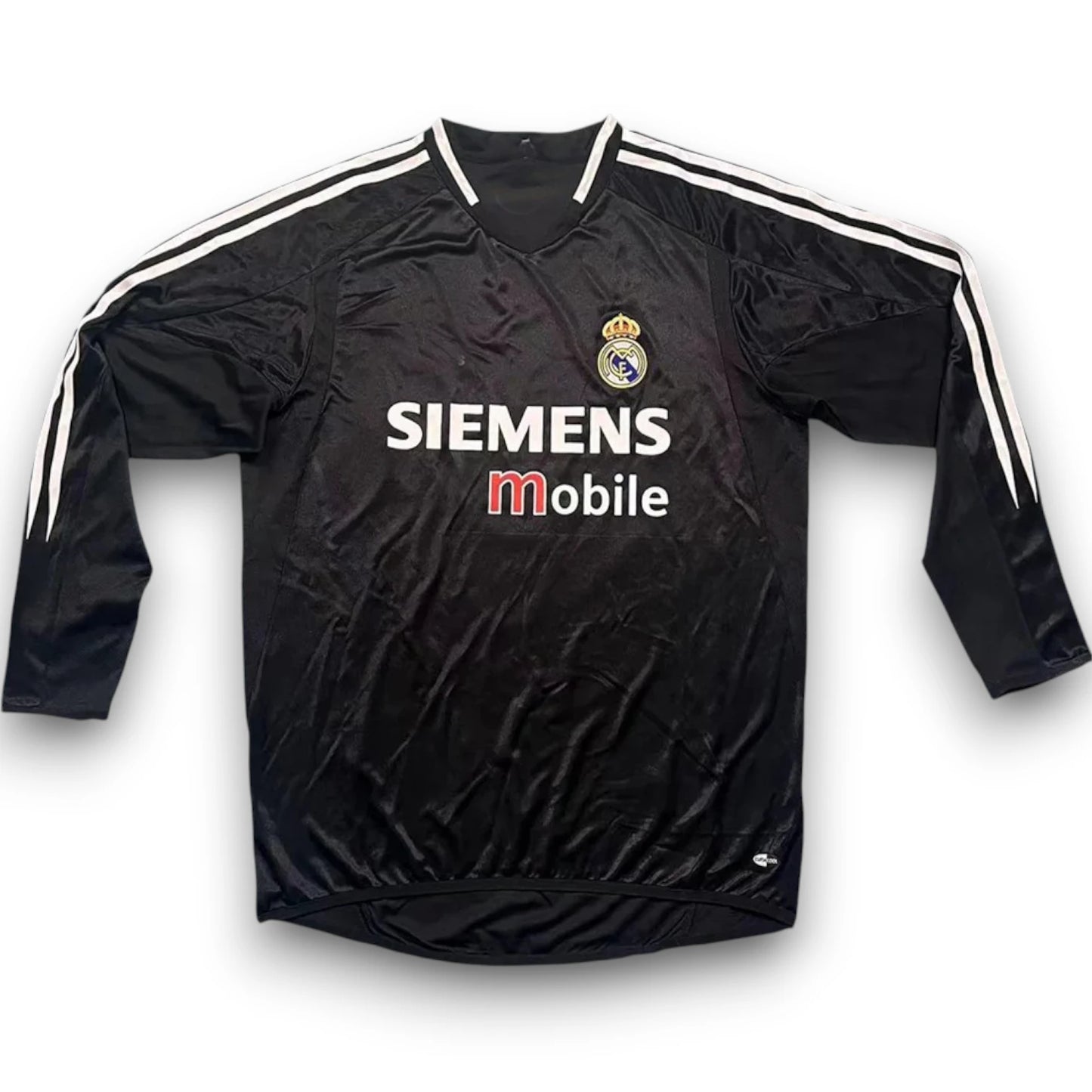 Camiseta Real Madrid 2004-05 Visitante Manga Larga