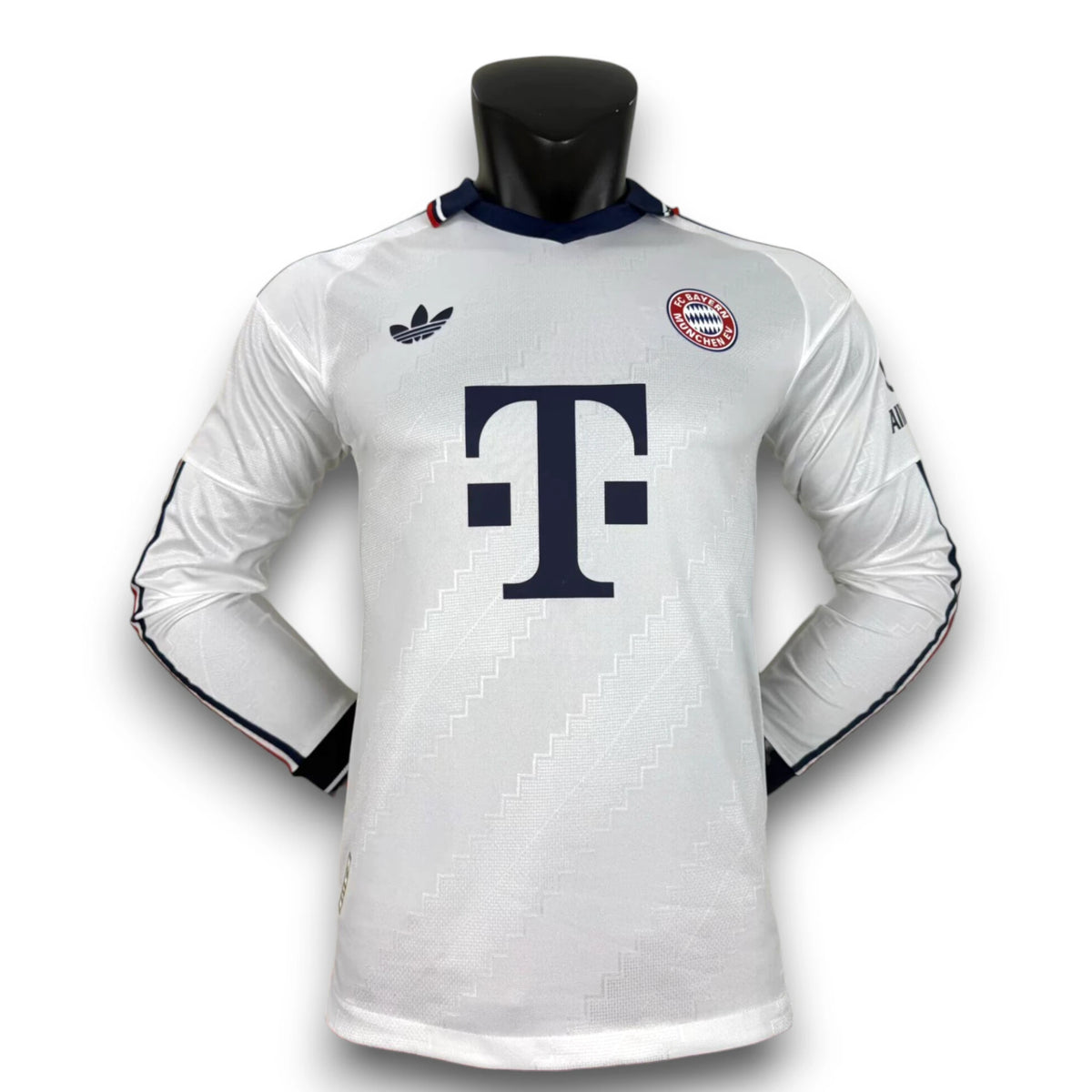 Camiseta Munich 2026-2027 Visitante Manga Larga - Version Pro Player