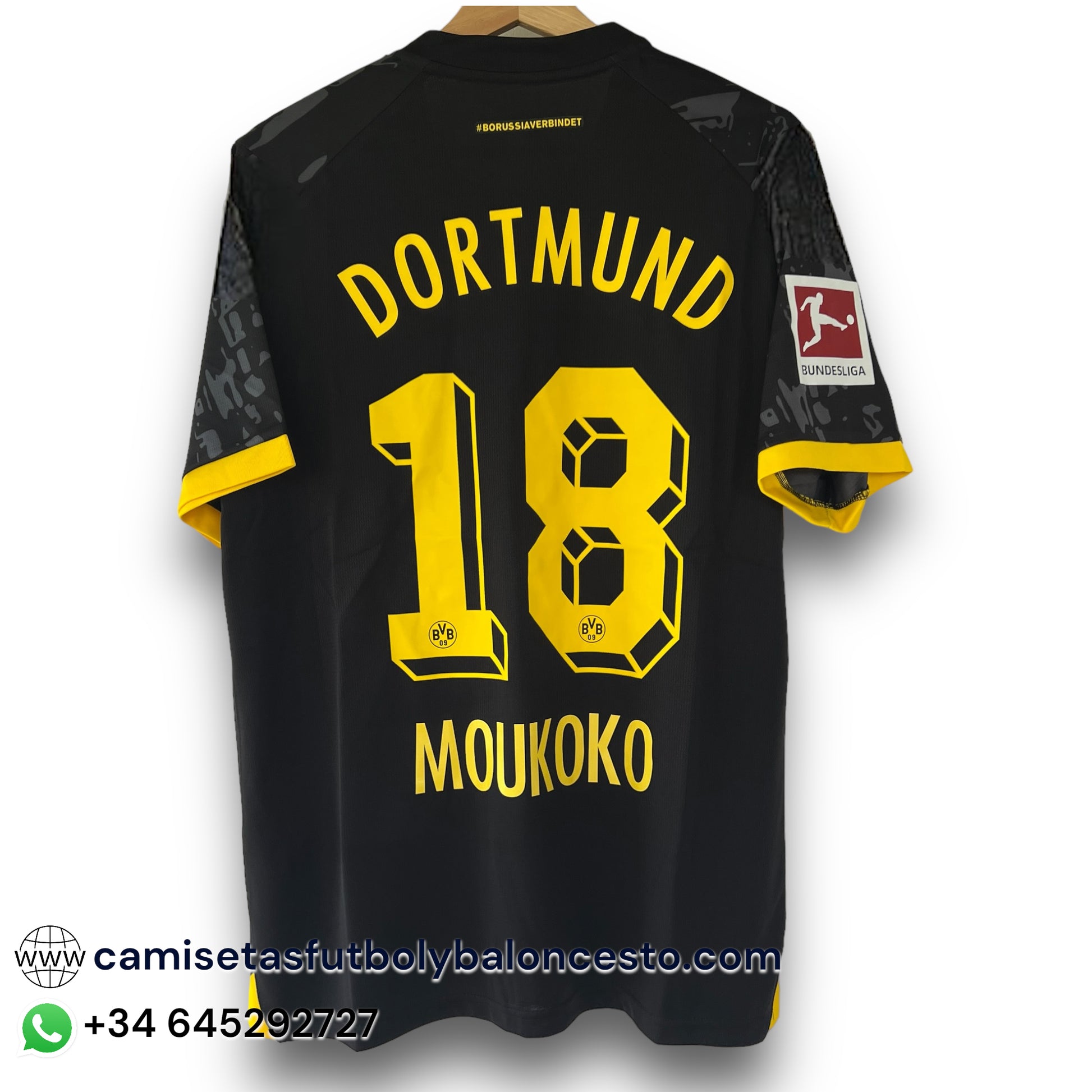 Camiseta Borussia Dortmund 2023-2024 Visitante