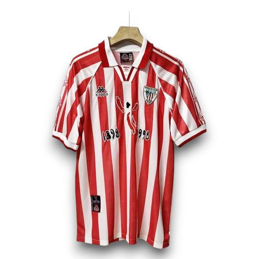 Camiseta Athletic Club Bilbao 1997-1998 Local 100 Aniversario