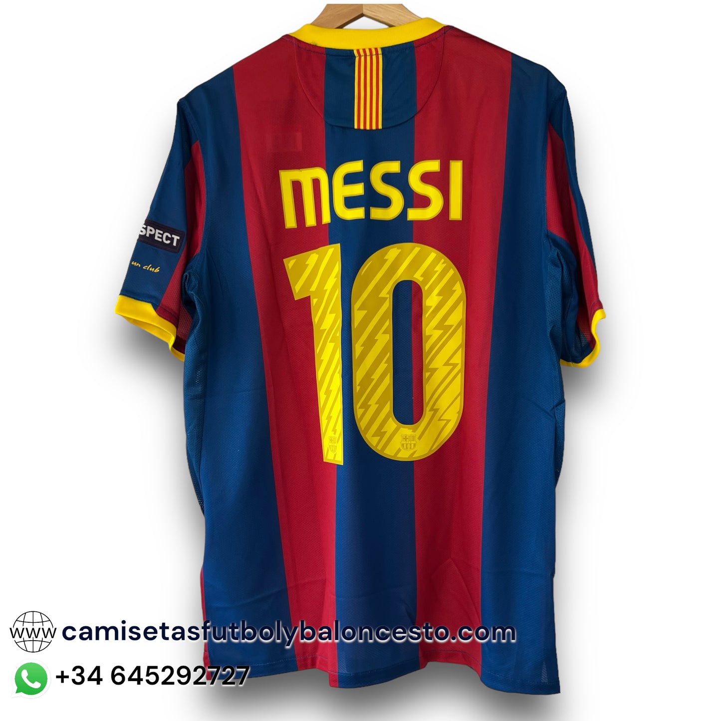 Camiseta Barcelona 2010-2011 Local