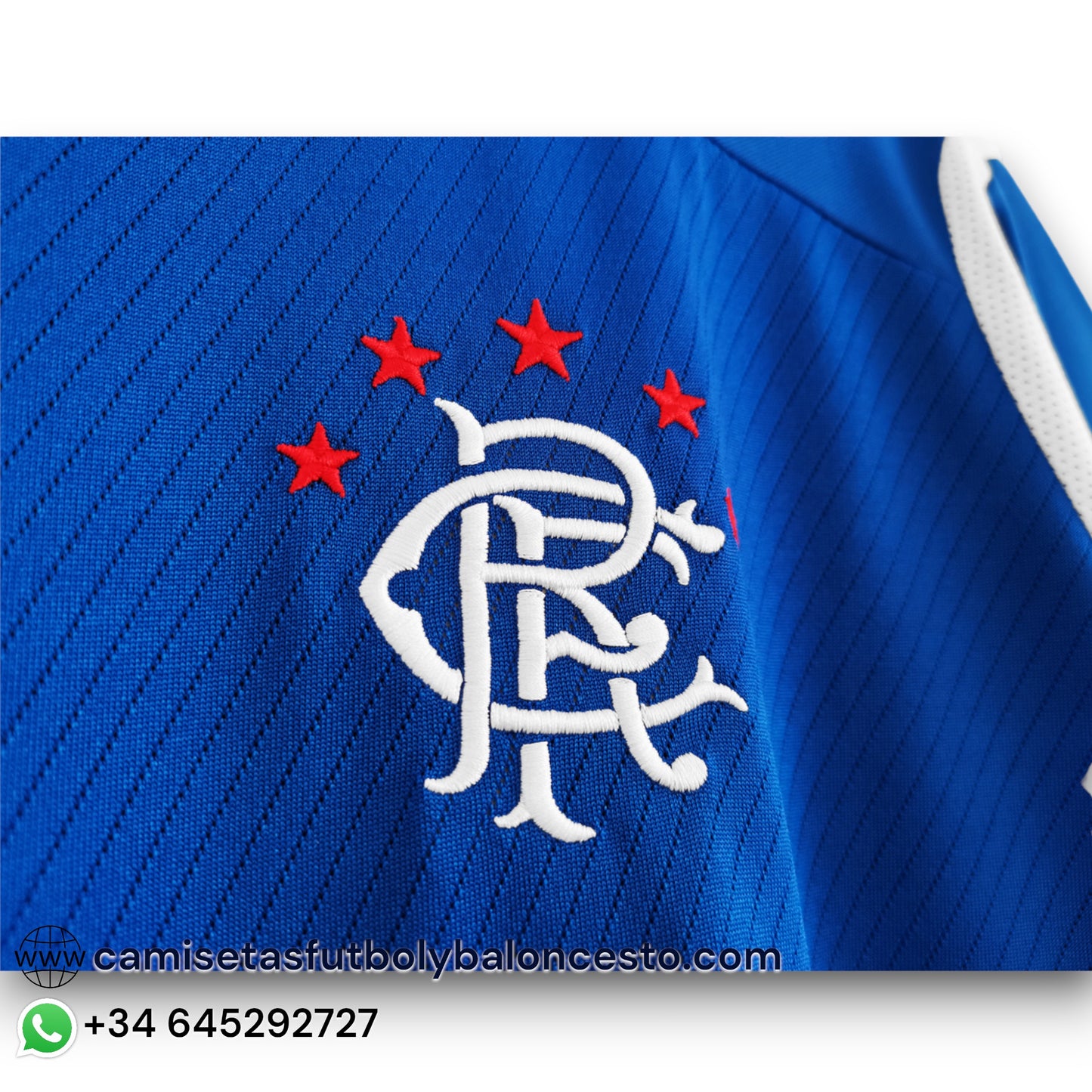 Camiseta Rangers 2008-2009 Local