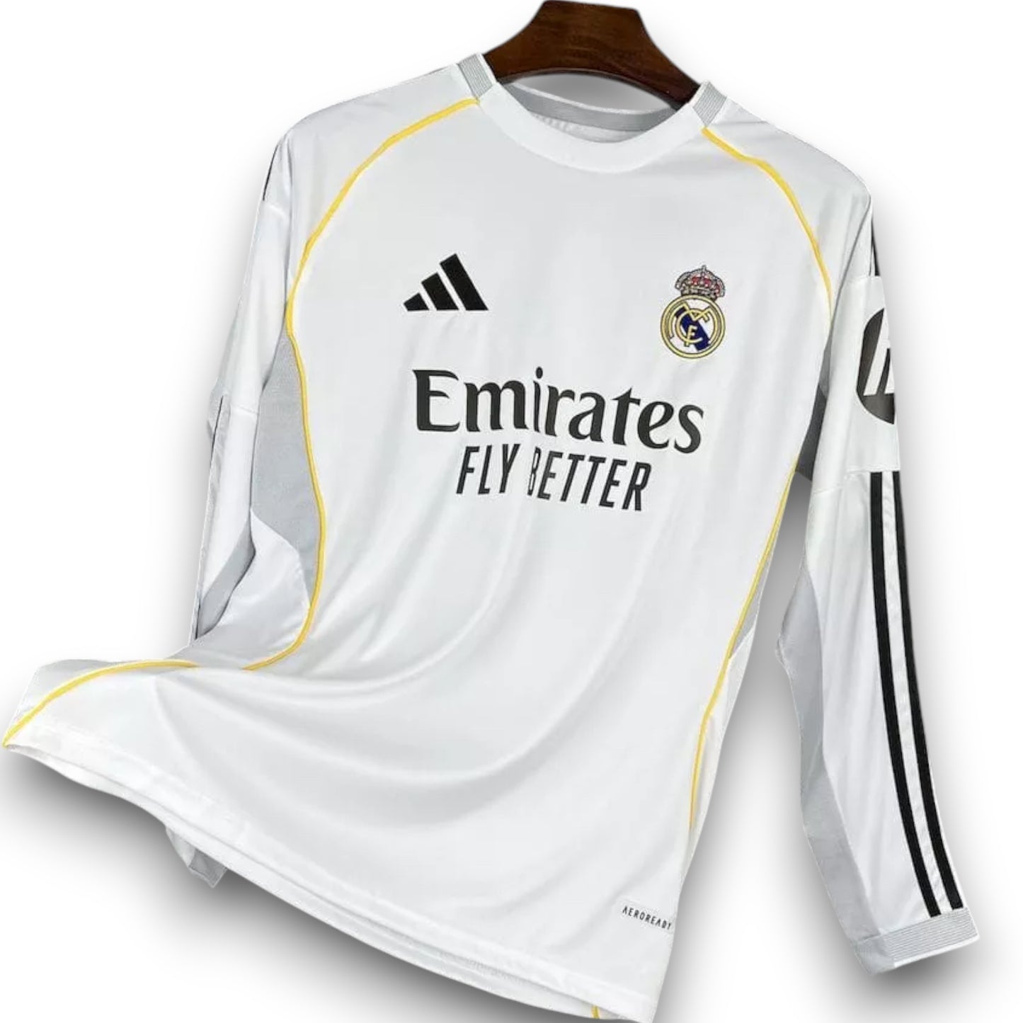Camiseta Real Madrid 2025-2026 Local Manga Larga