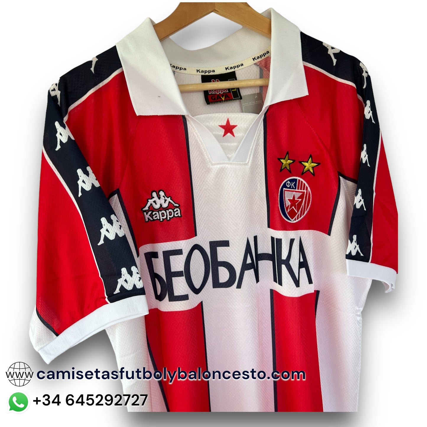 Camiseta Estrella Roja 1995-1997 Local