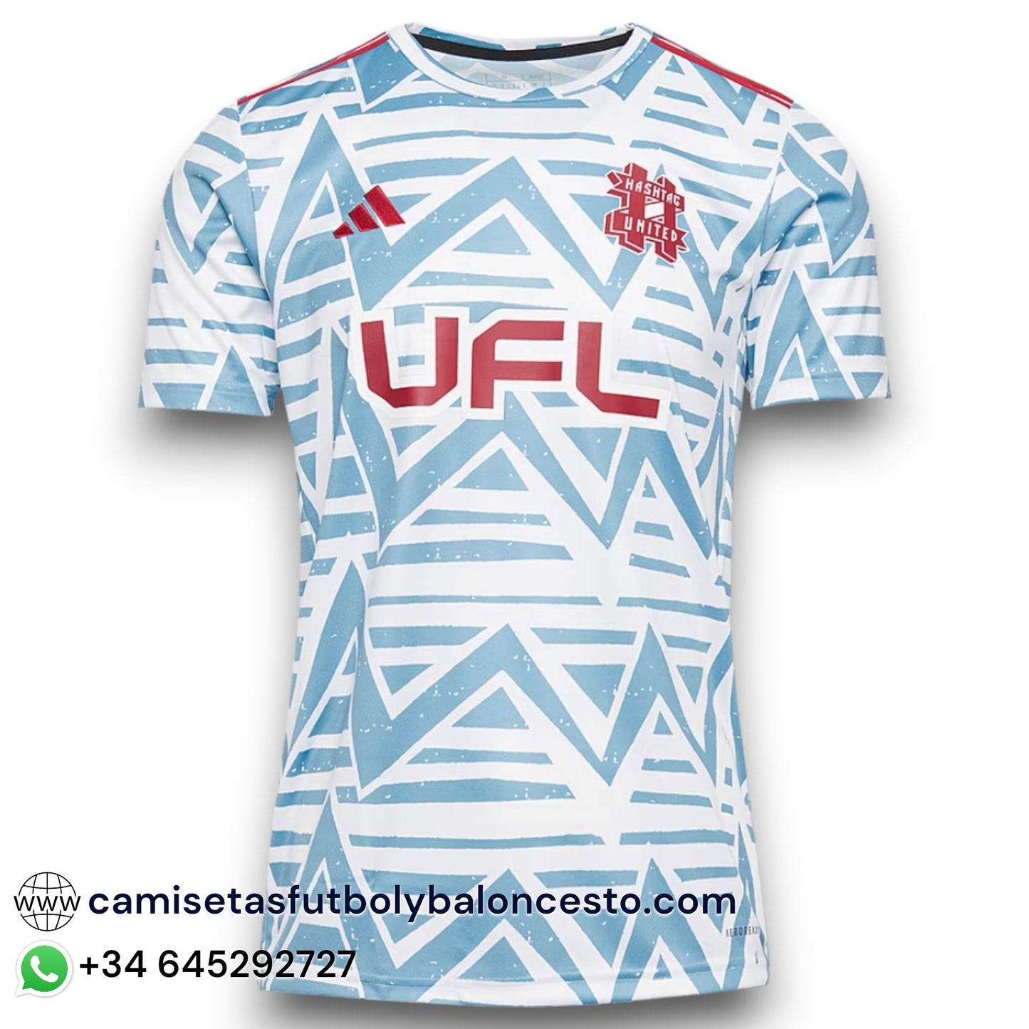 Camiseta Hashtag United 2023-2024 Visitante