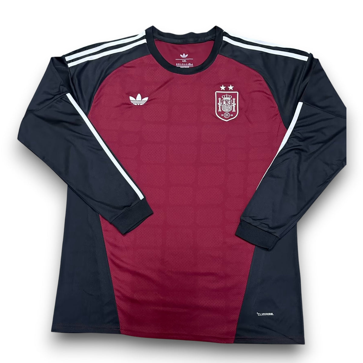 Camiseta España 2026-2027 Portero Visitante Manga Larga