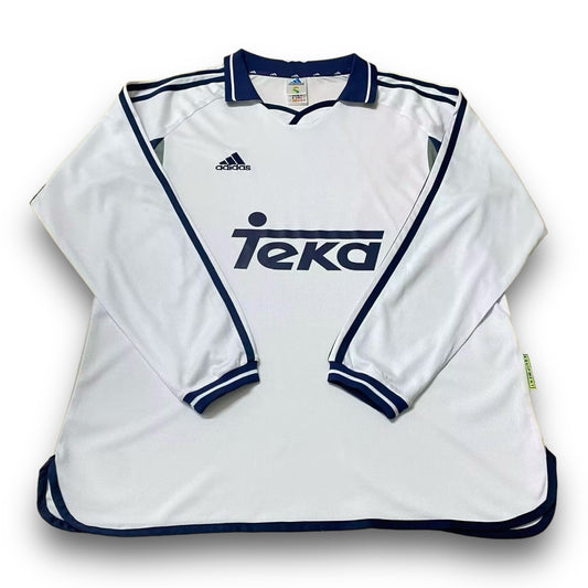 Camiseta Real Madrid 2000-2001 Local Manga Larga