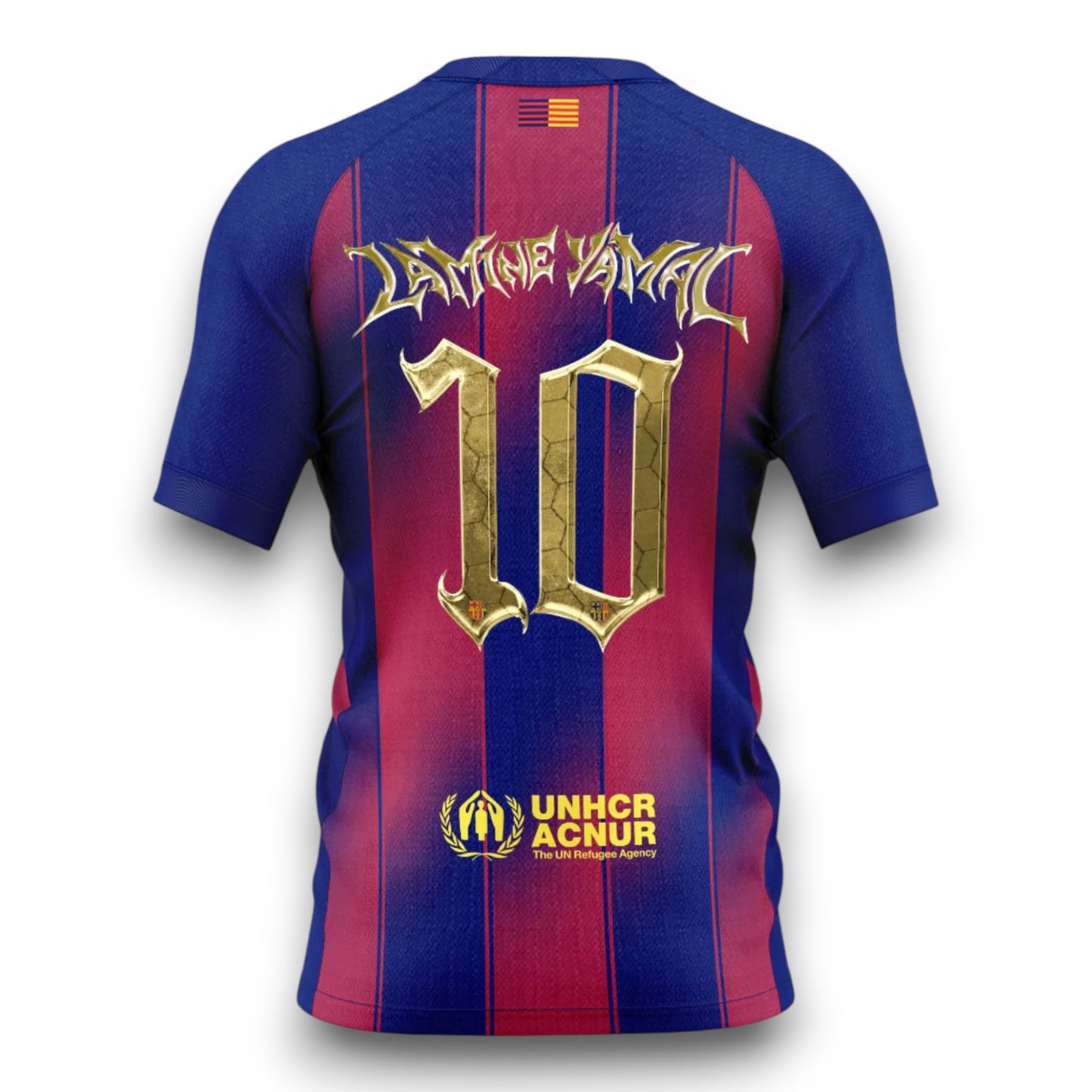 Camiseta Barcelona Lamine Yamal 2025-2026 Edición Trofeo Kopa