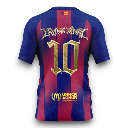 Camiseta Barcelona Lamine Yamal 2025-2026 Edición Trofeo Kopa