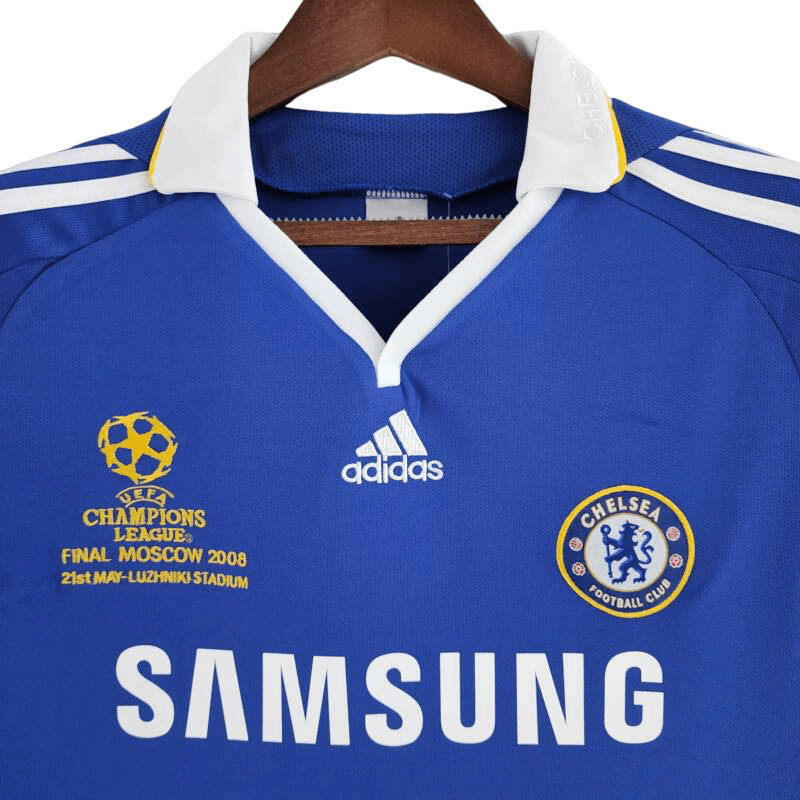 Camiseta Chelsea 2008-2009 Local Final Champions League