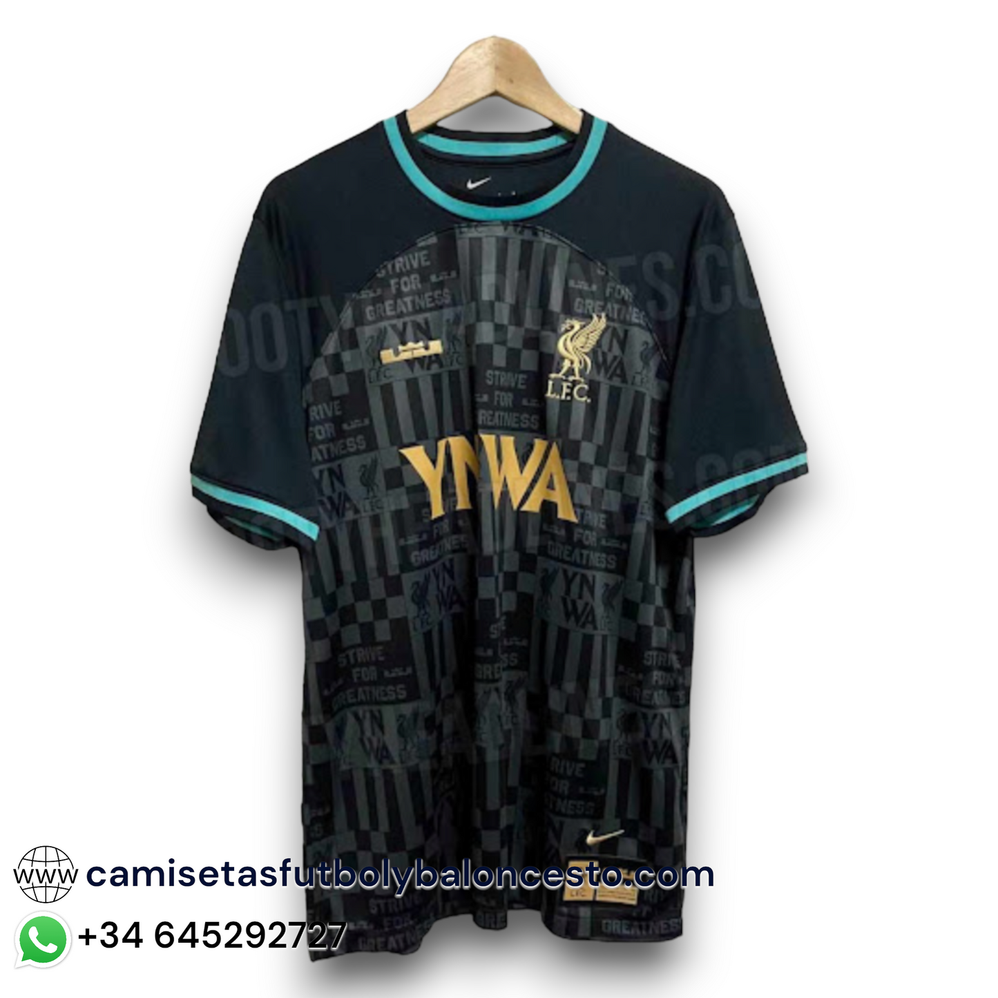 Camiseta Liverpool x LeBron James 2023-2024