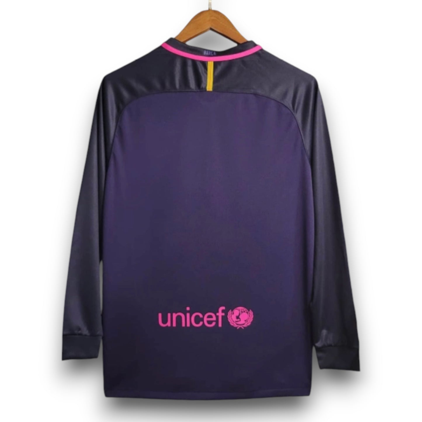 Camiseta Barcelona 2016-2017 Visitante Manga Larga