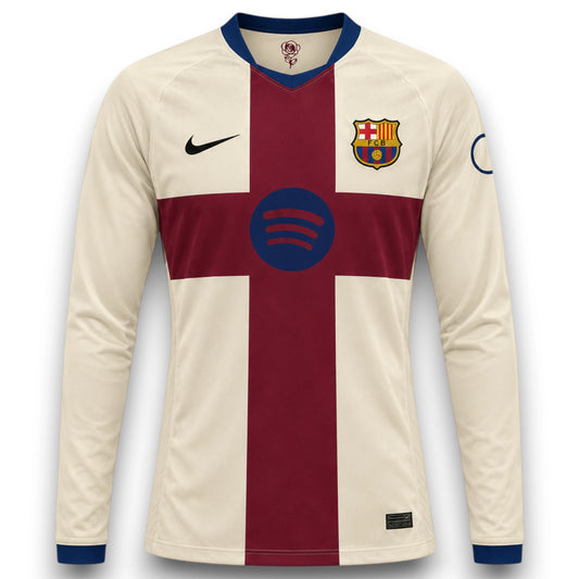 Camiseta Barcelona 2026-2027 Cuarta - Manga Larga