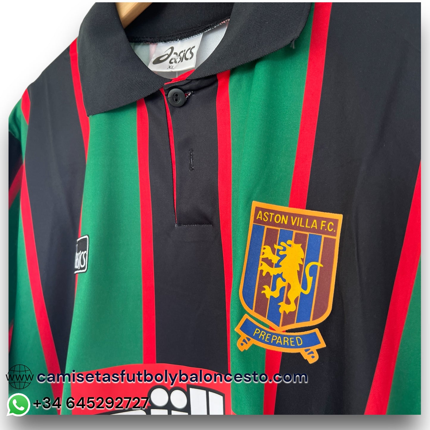 Camiseta Aston Villa 1993-1995 Visitante