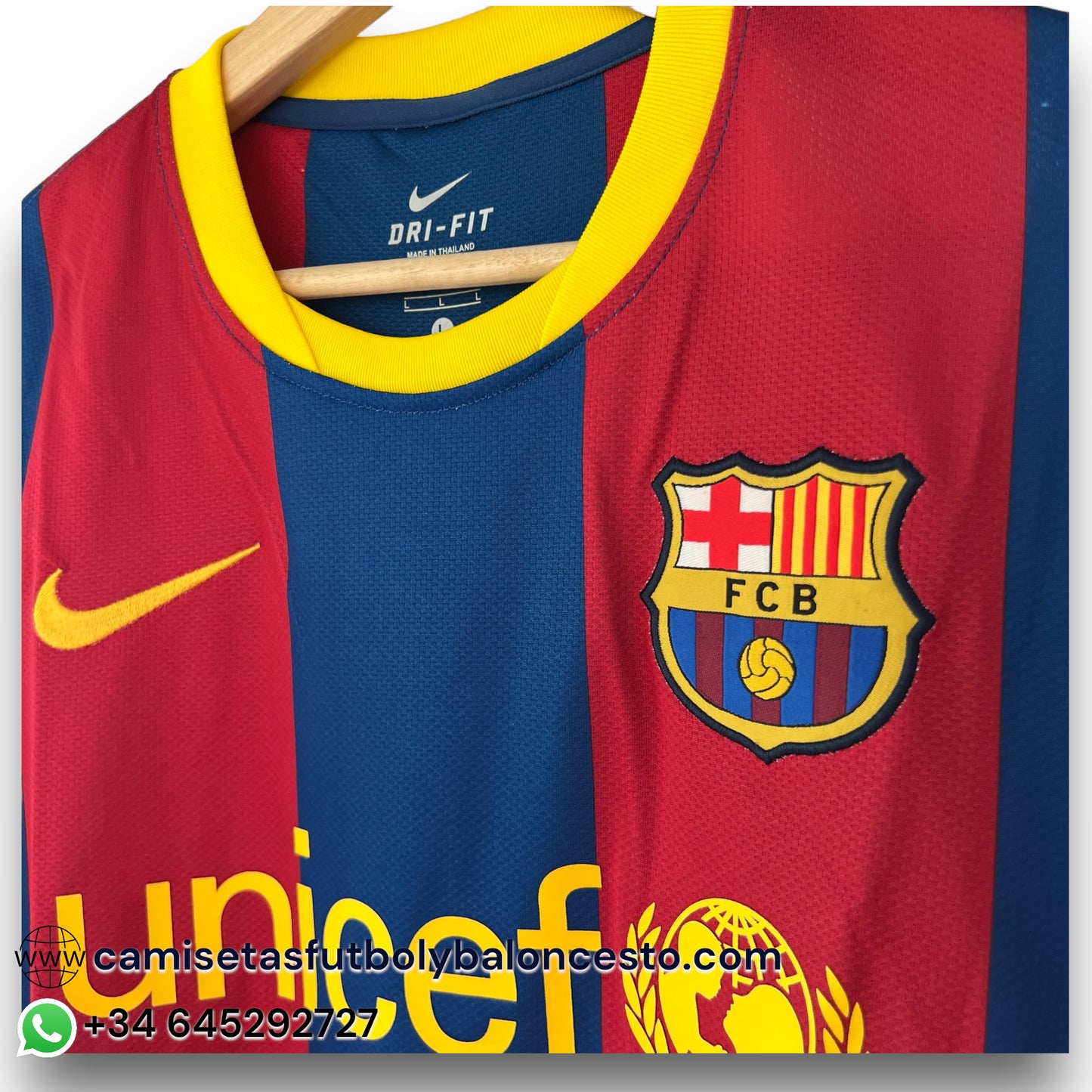 Camiseta Barcelona 2010-2011 Local