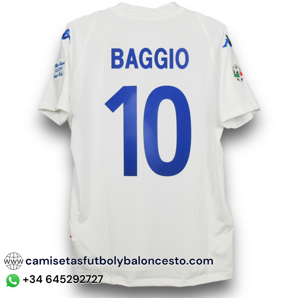MAGLIA BAGGIO BRESCIA 2003 2004 Ultima Stagione Serie A Addio Retro Vintage EUR 40,00 - IT
