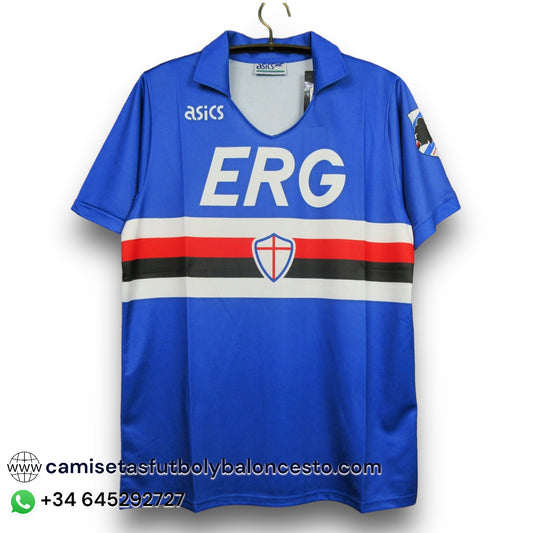 Camiseta Sampdoria 1990-1991 Local