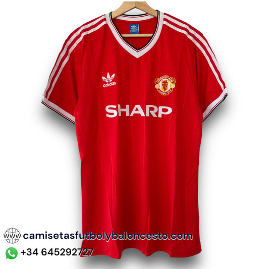 Camiseta Manchester United 1983-1984 Local