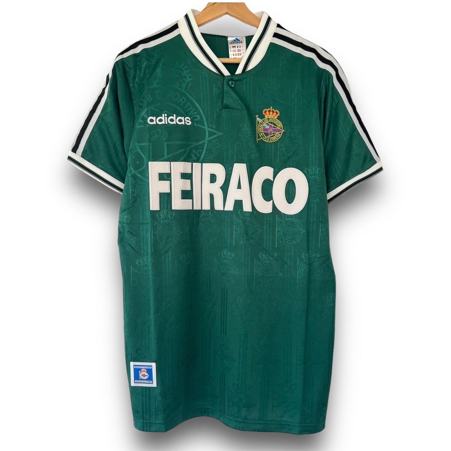 Camiseta Deportivo La Coruña 1999-2000 Visitante