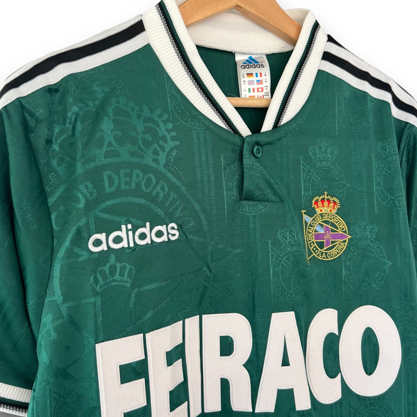 Camiseta Deportivo La Coruña 1999-2000 Visitante