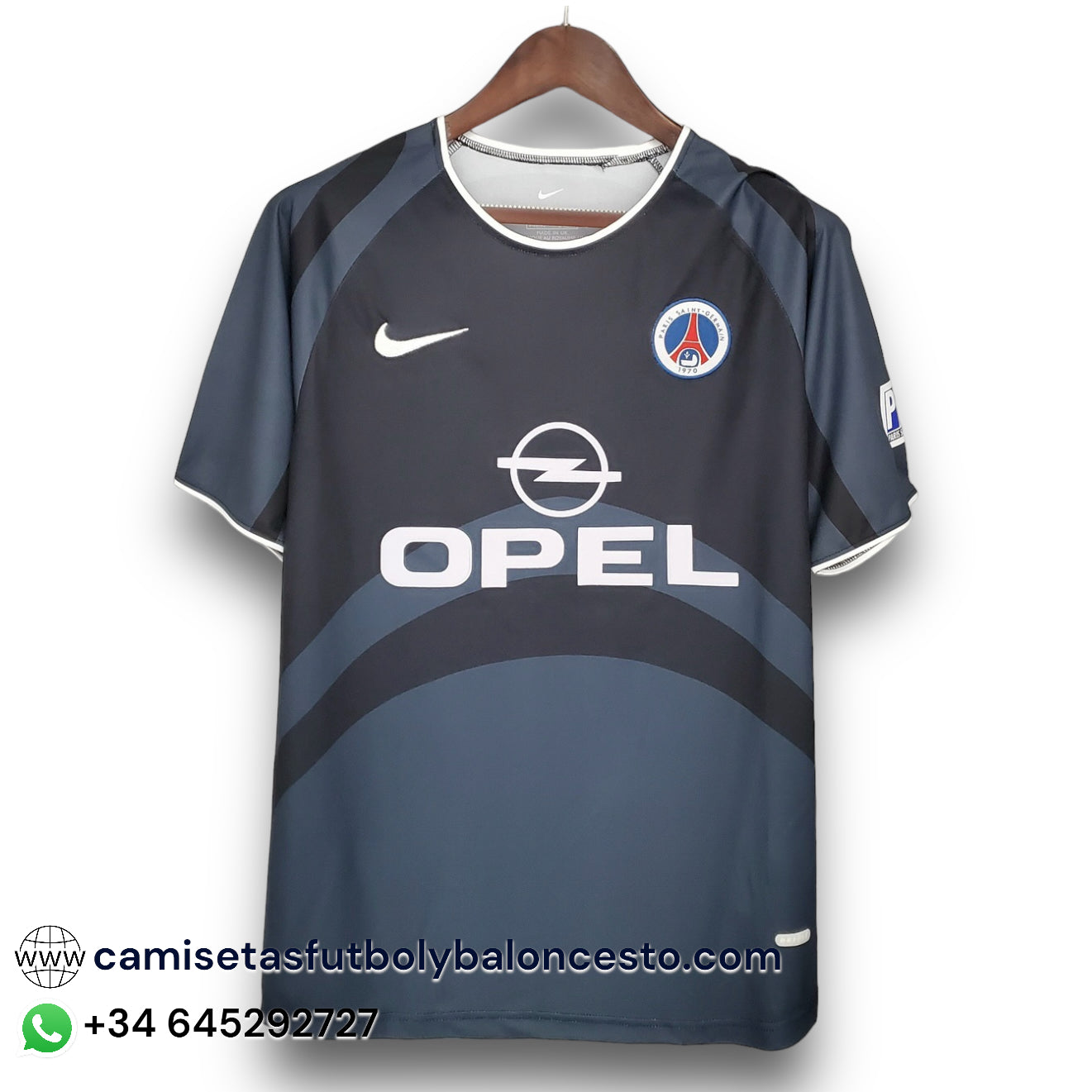 Camiseta PSG 2001-2002 Alternativa