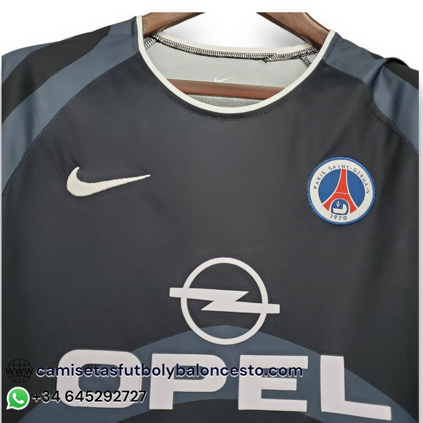 Camiseta PSG 2001-2002 Alternativa