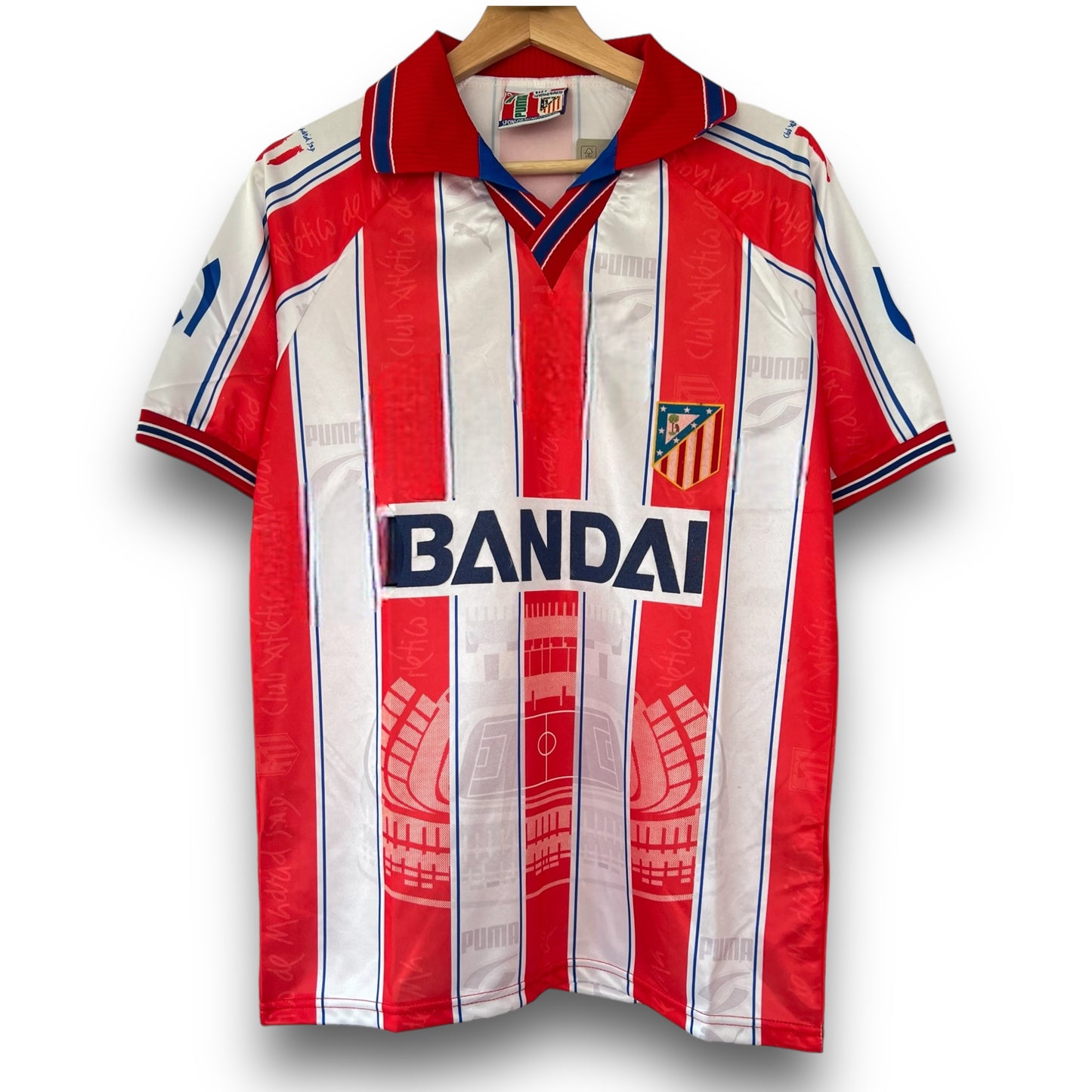 Camiseta Atletico de Madrid 1996-1997 Local