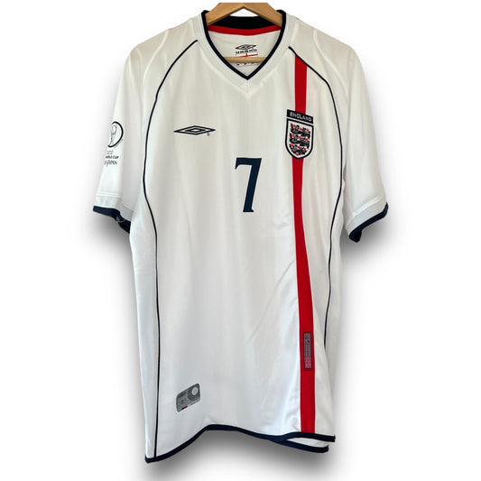 Camiseta Inglaterra 2002 Local