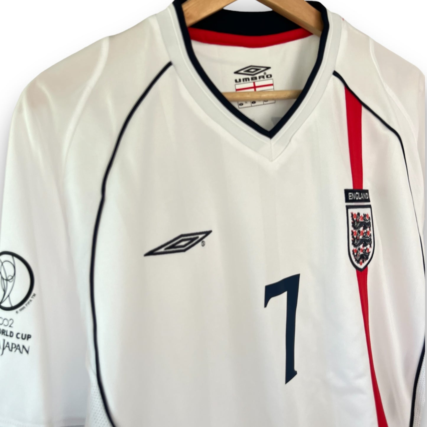 Camiseta Inglaterra 2002 Local