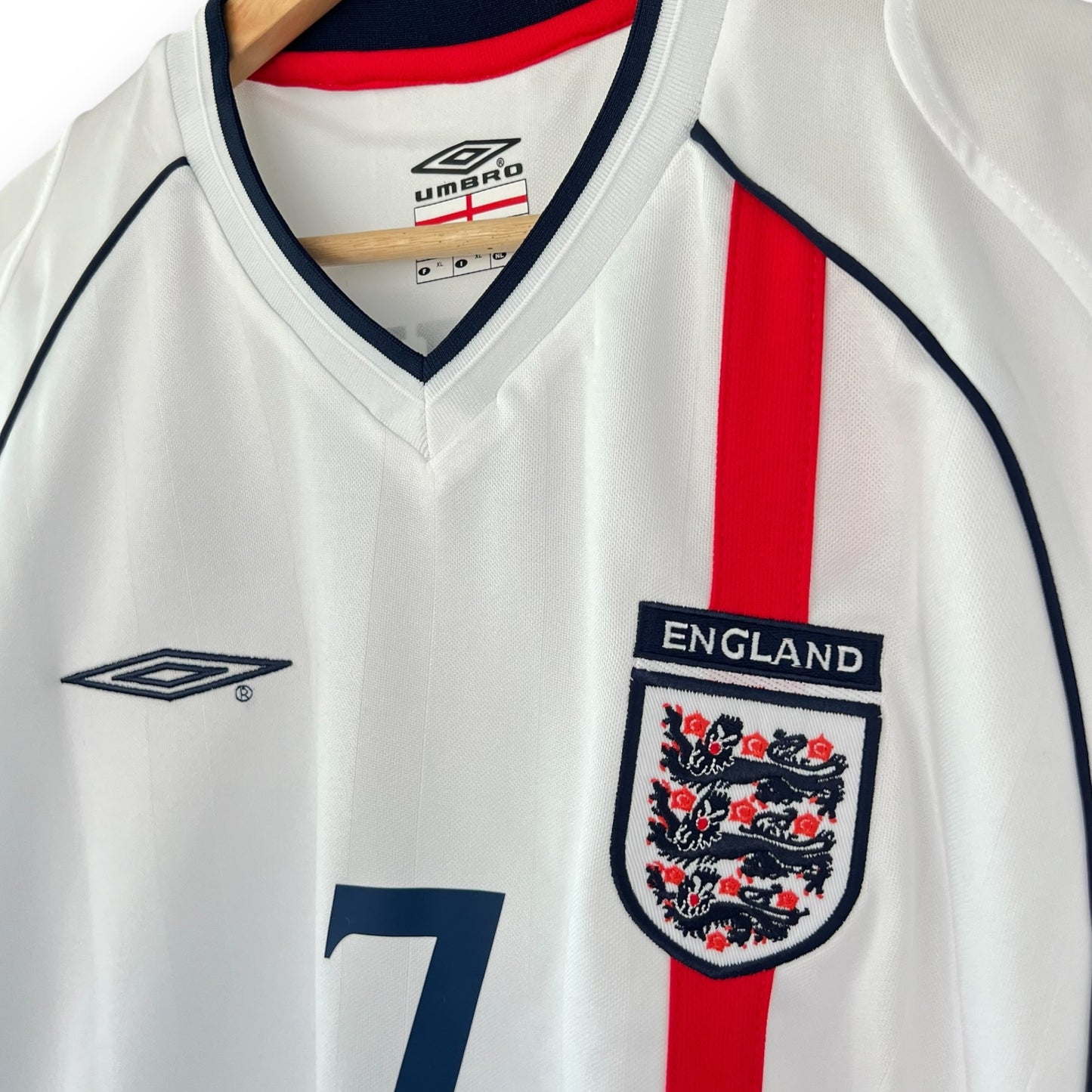 Camiseta Inglaterra 2002 Local